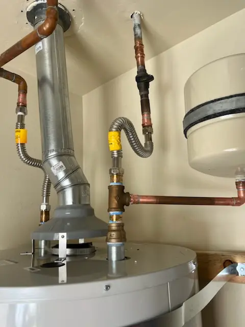 Water heater installation and plumbing repair in Lower Harmony
